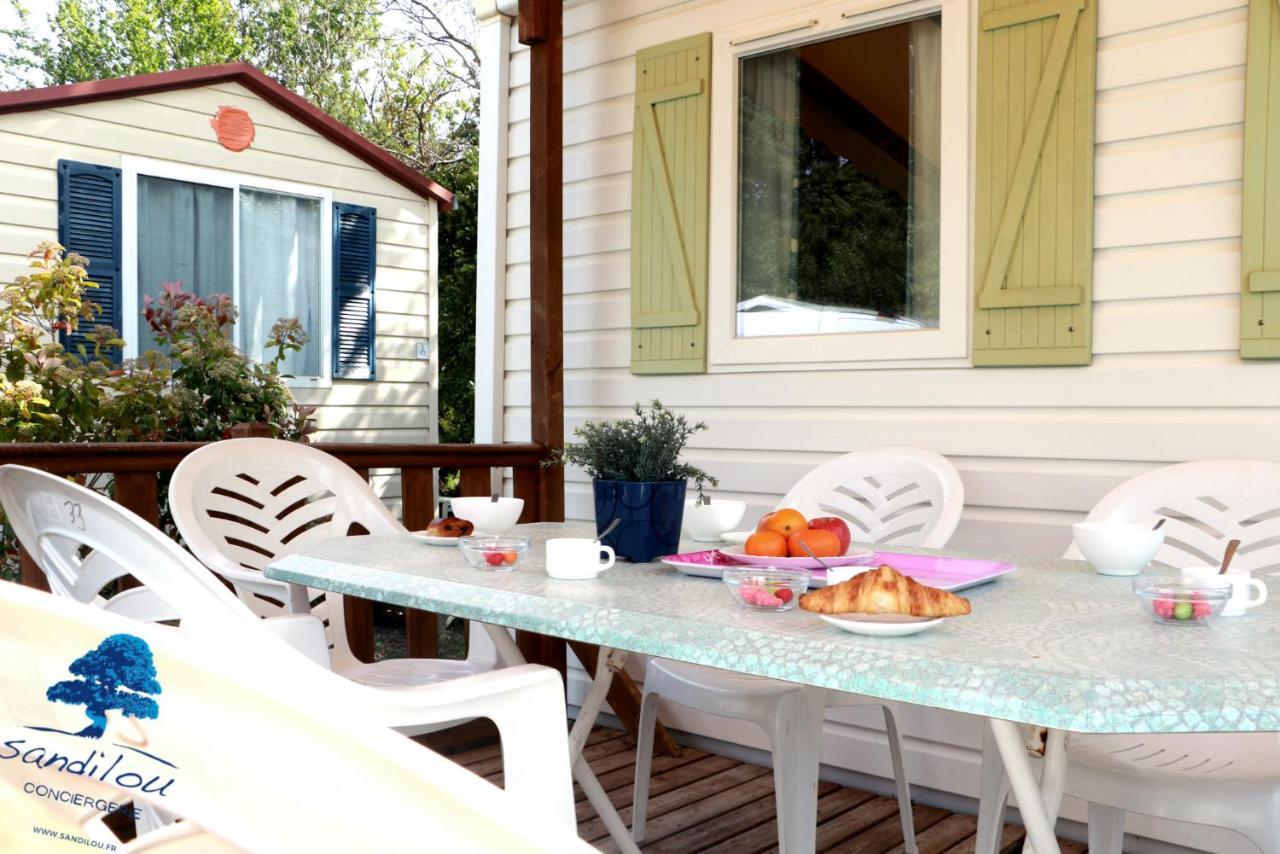 Mobilhome Paradis Bikini Sigean Exterior foto